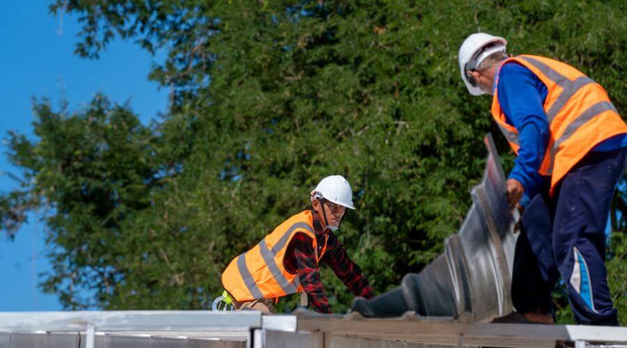 Professional metal roof installation in East Leroy, MI